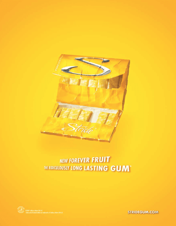 Stride Gum Social Media Marketing