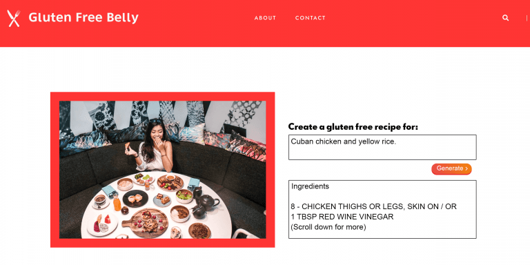 OpenAI GPT WordPress Plugin — Recipe example