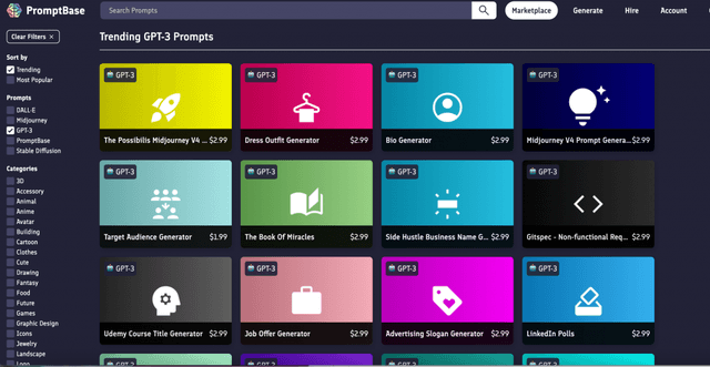 Buy/Sell GPT AI Prompts — PromptBase