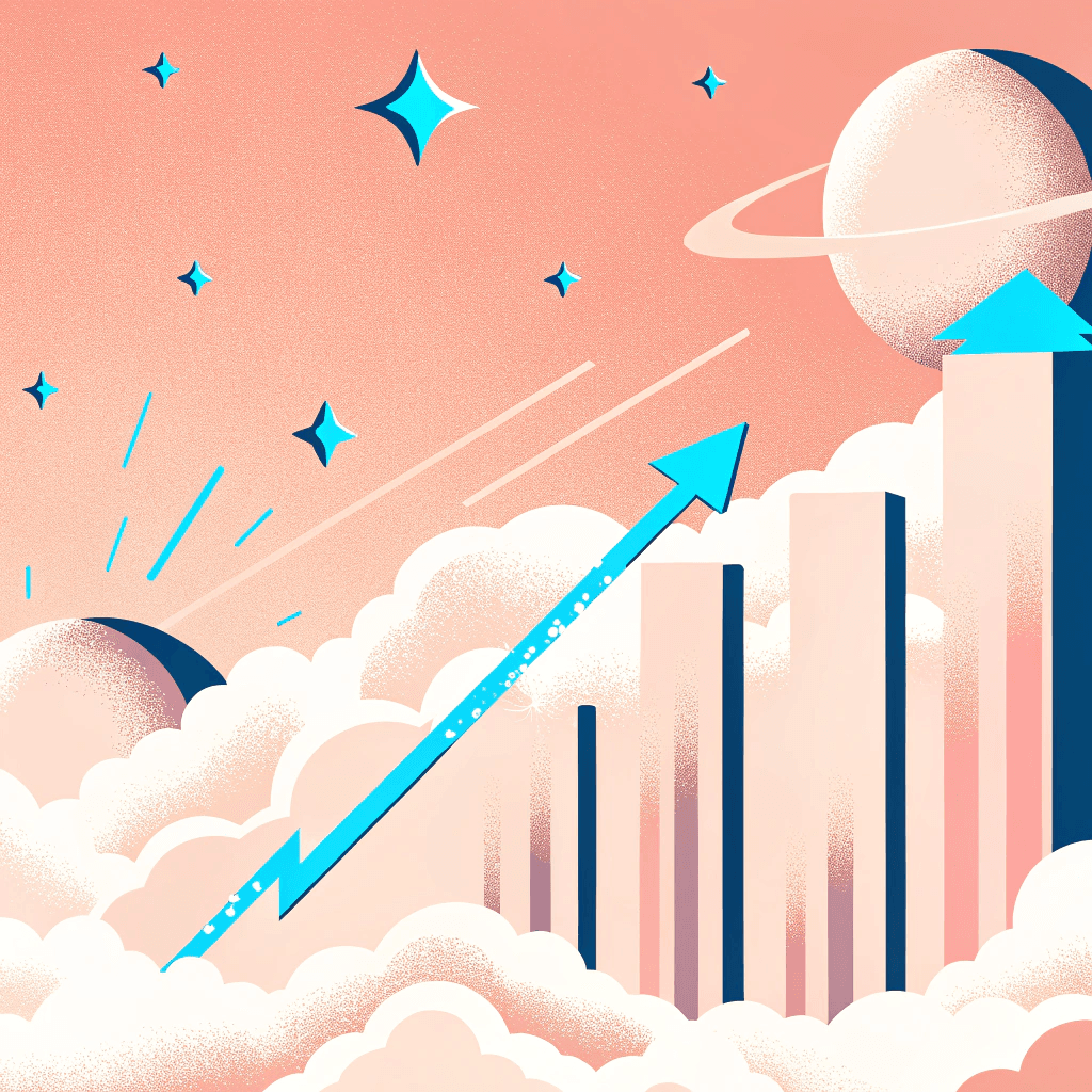 Showing business growth