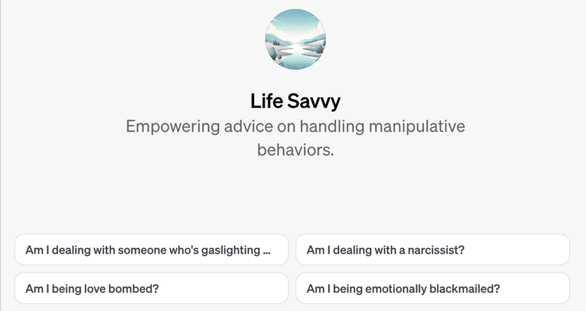 Life Savvy GPT