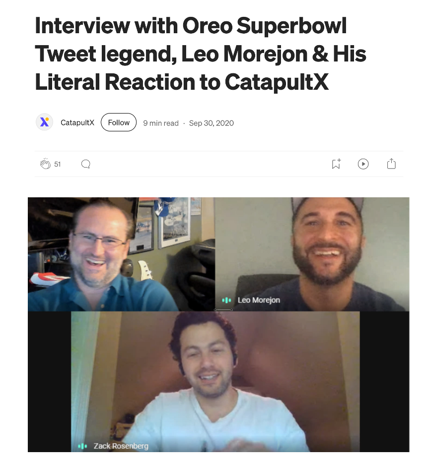 Oreo Super Bowl Blackout Tweet — I (Leo Morejon) Was in the Room