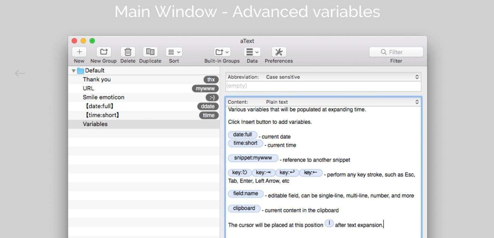 aText (MAC) - Leo Morejon