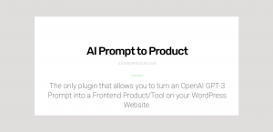 OpenAI GPT-3 WordPress Plugin