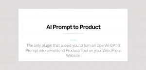 OpenAI GPT-3 WordPress Plugin