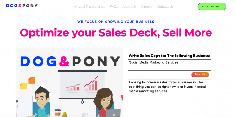 OpenAI GPT WordPress Plugin — Sales example