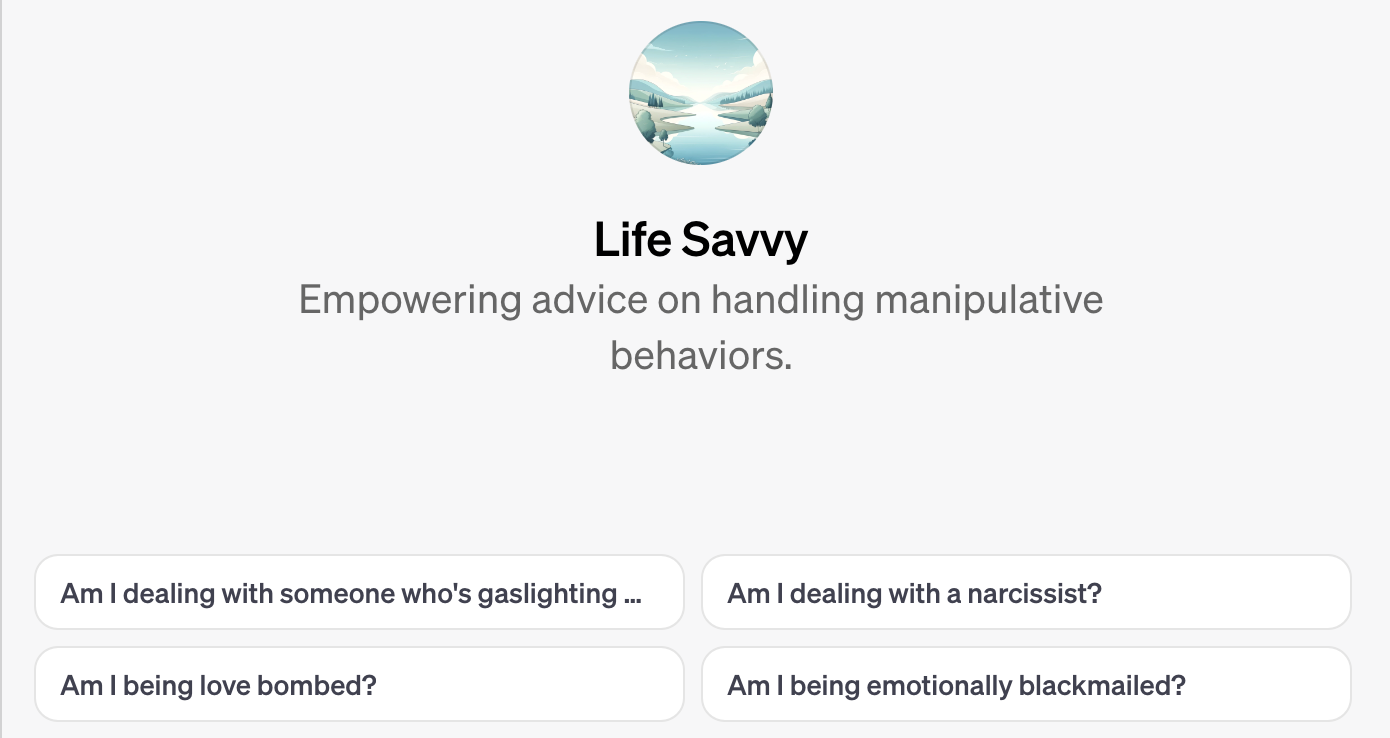 Life Savvy GPT