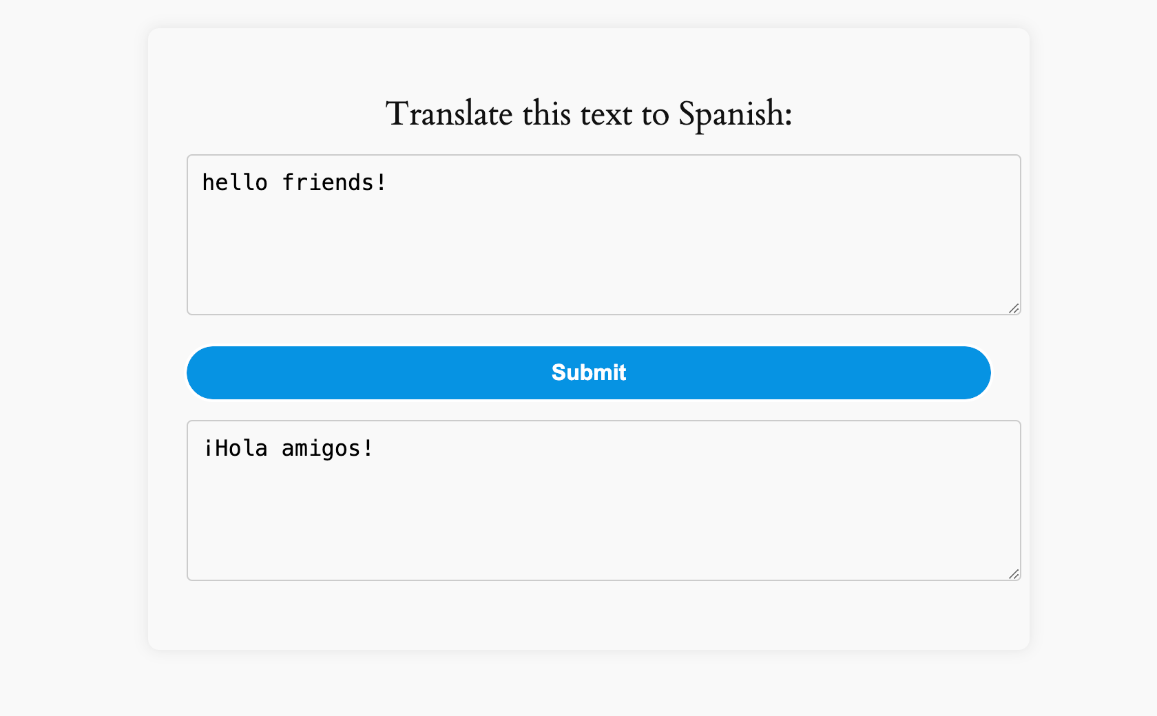 Quick Implementation
